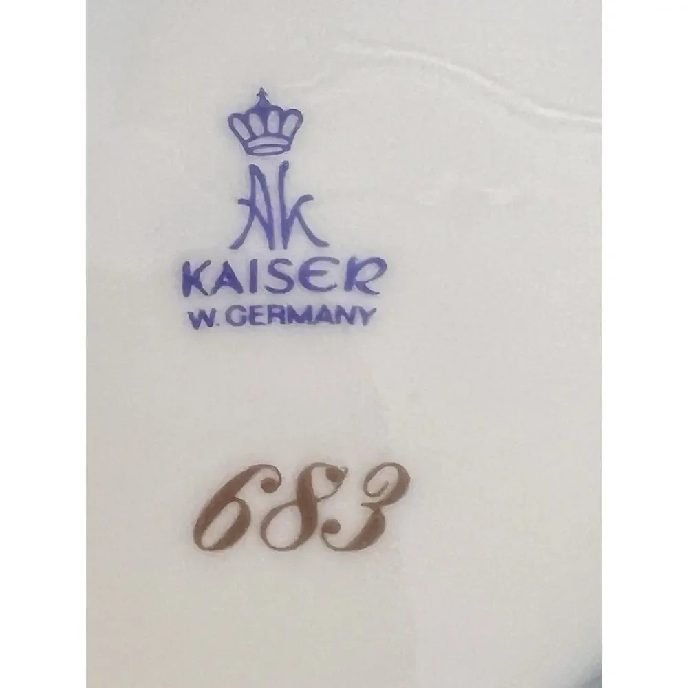 AK Kaiser W Germany Set of 6 Christmas Tree & Holly 4